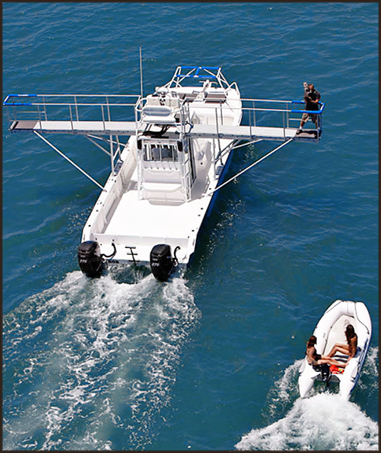 Cinema Aquatics Film Production - Boat Platform for Filming 