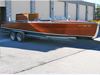 Italian Wooden Classic Motor Boat - Cinema Aquatics Film Production Rentals